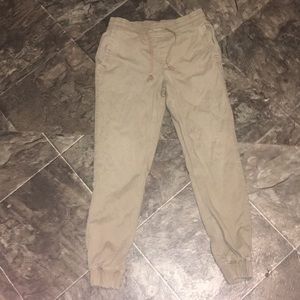 Urban pipeline khaki joggers men’s small